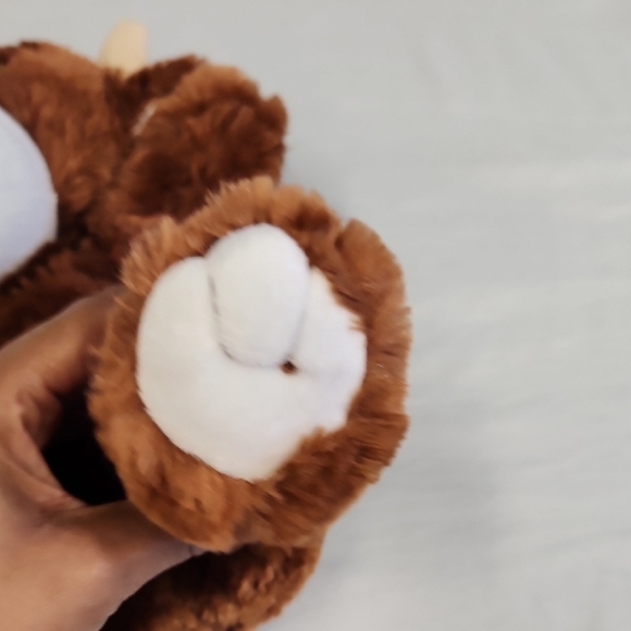 Plush Kid's Brown Soft Stuffed Animal Cow Toy - Picture 6 of 10